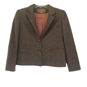 Saville Women’s Lined Wool Academic Blazer Size 10 Pockets